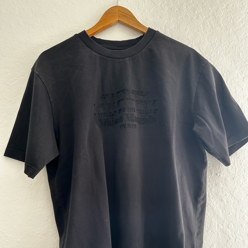 Maison Margiela Braille Logo T-Shirt Oversized